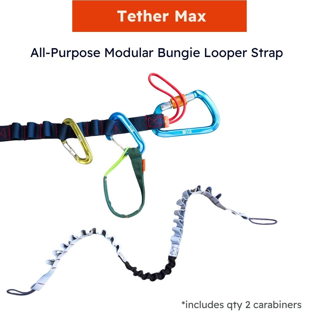 lift ride carabiner snowboard tether Trail Tether Max
