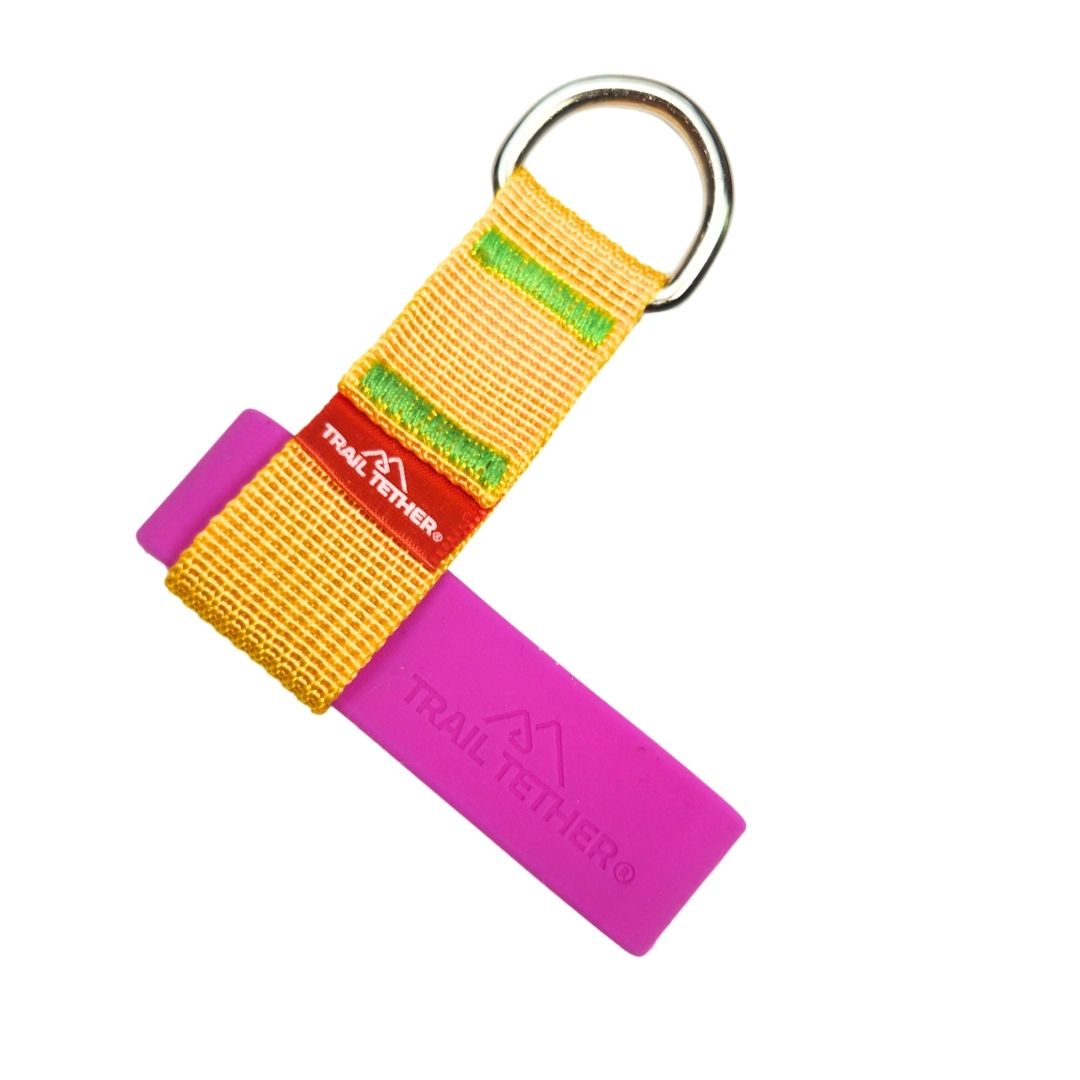 Chameleon Ring - Silicone Band Connector for Trail Tether System