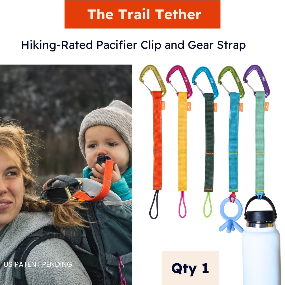 Trail Tether pacifier clip