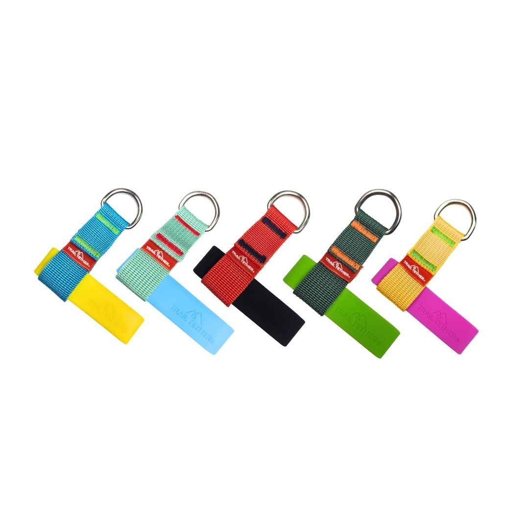 Chameleon Ring - Silicone Band Connector for Trail Tether System