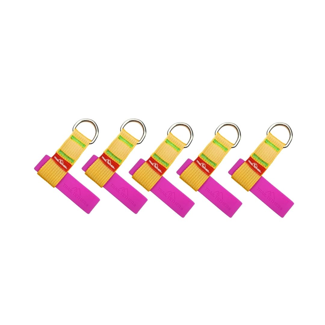 Chameleon Ring - Silicone Band Connector for Trail Tether System