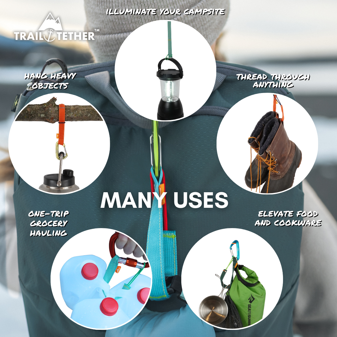 Trail Tether: Hiking-Rated Pacifier Clip and Adventure Strap